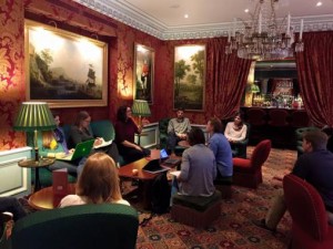 UConn students at COP 21 in Paris