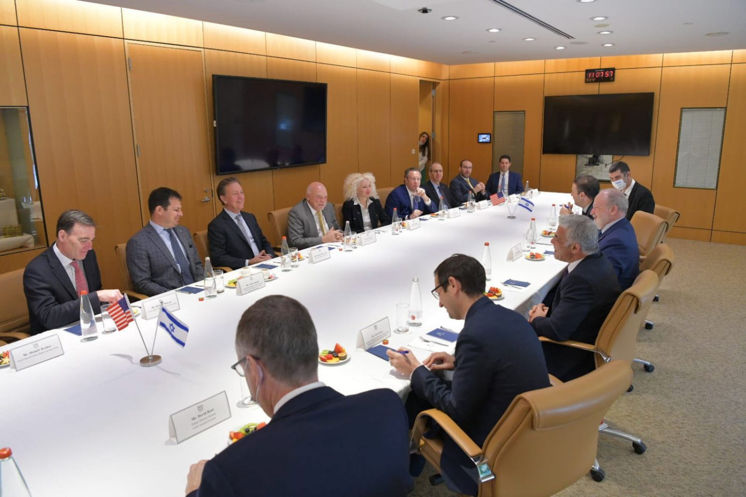 Israel Delegation - Meeting with Israeli Foreign Minister Lapid