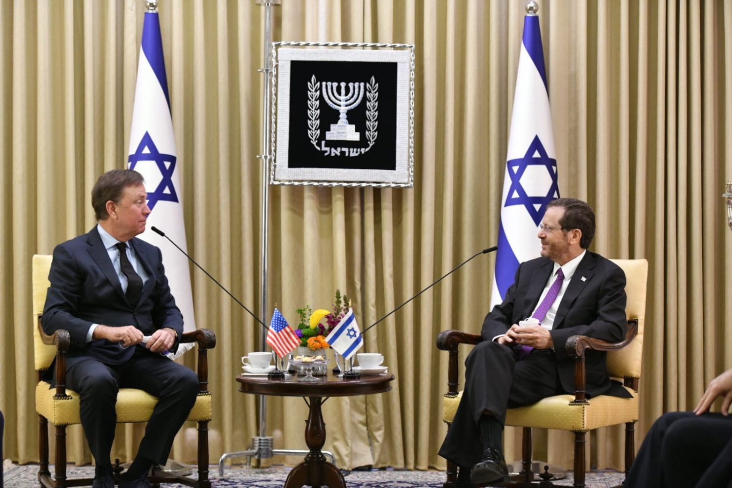 Israel Delegation - Governor Lamont and Israeli President