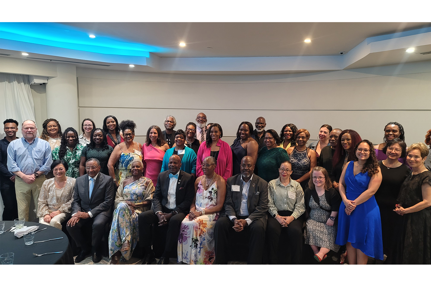 Attendees at the Second Annual World Congress on Racial and Ethnic Health Disparities included the University of Connecticut.