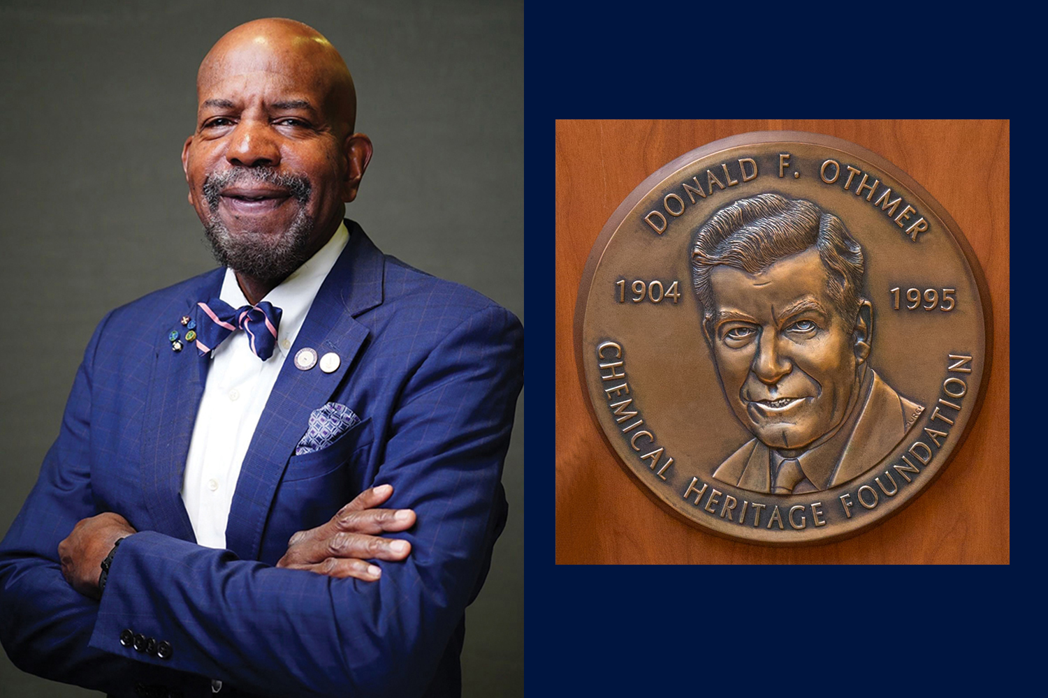 Professor Sir Cato T. Laurencin,, winner of the 2026 Othmer Gold Medal by the Science History Institute.