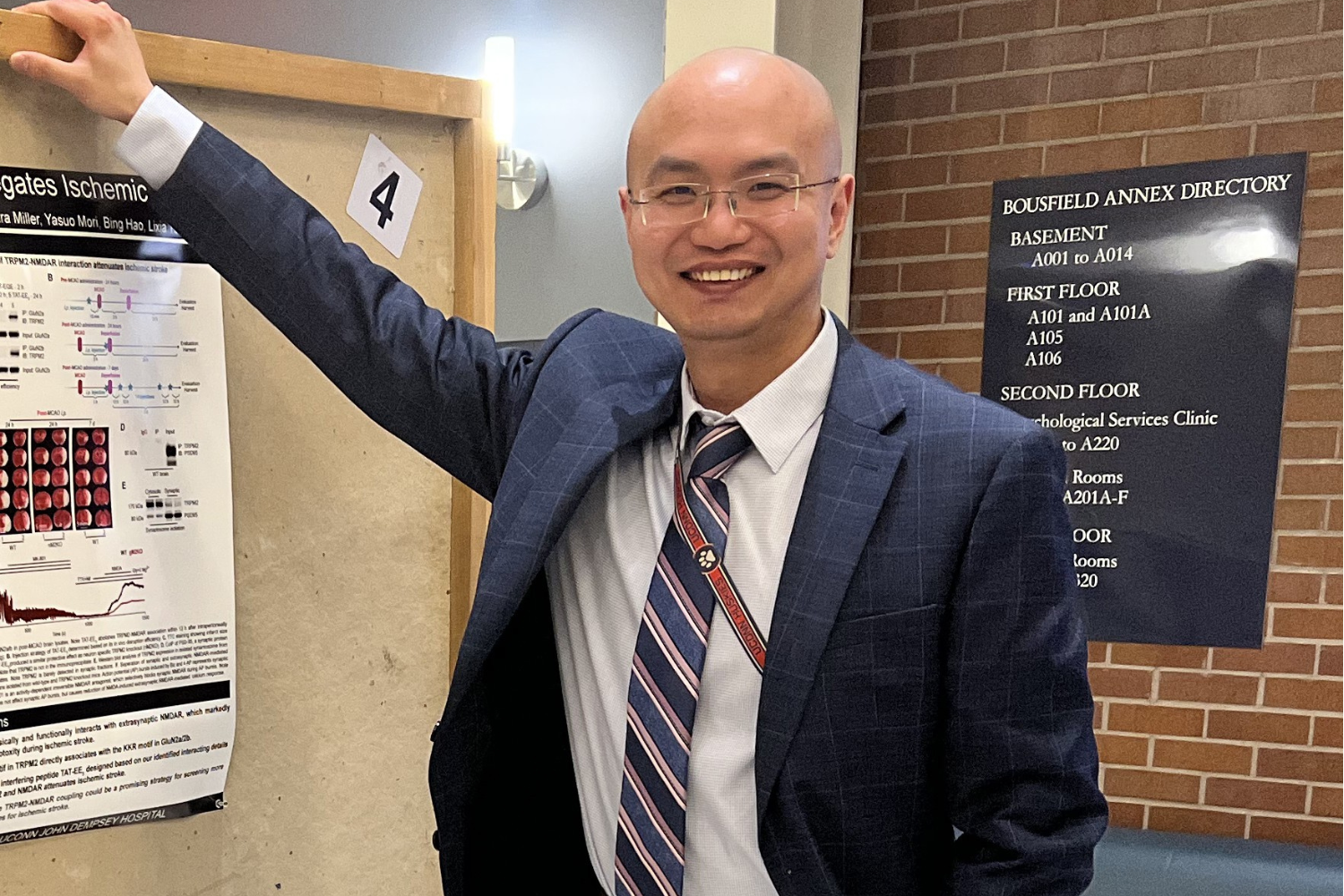 Post-doc Dr. Pengyu Zong of UConn School of Medicine is one of two UConn post-doctoral researchers who have received prestigious, competitive 2026 NIH Pathway to Independence Awards